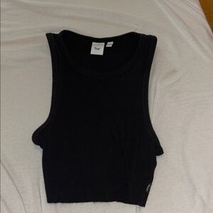 Aritzia Tna Homestretch  Black Women's Crop Top